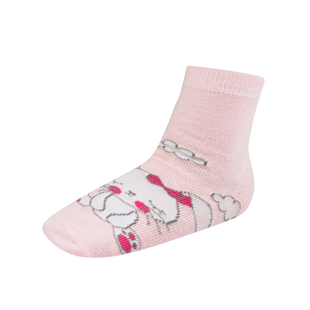 Dětské bavlněné ponožky New Baby sweet bunny98 (2-3r)