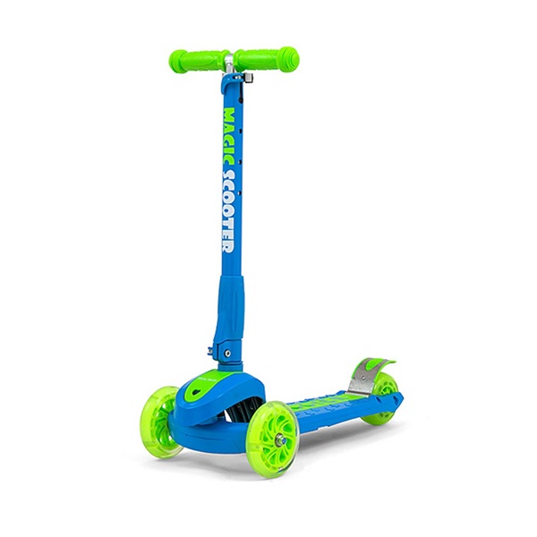 Dětská koloběžka Milly Mally Magic Scooter blue-green