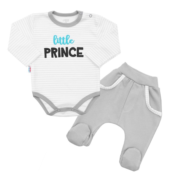 2-dílná bavlněná souprava New Baby Little Prince