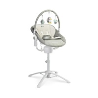 Dětská jídelní židlička 3v1 Caretero Kivi grey