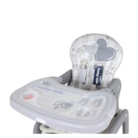 Jídelní židlička Baby Mix 2v1 Grey
