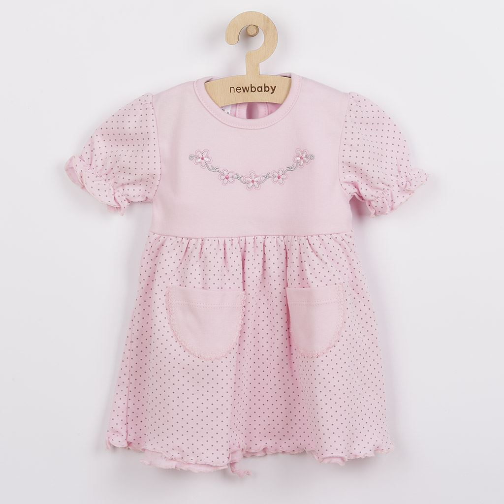 Kojenecké šatičky s krátkým rukávem New Baby Summer dress, Velikost: 68 (4-6m)