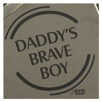 Kojenecký letní overal New Baby Army boy