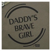 2-dílná kojenecká souprava New Baby Army girl