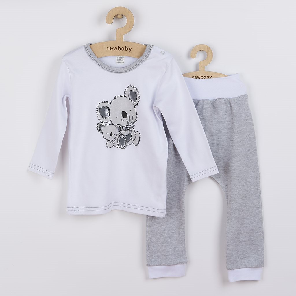 Kojenecké tričko s dlohým rukávem a tepláčky New Baby Koala Bears, Velikost: 86 (12-18m)