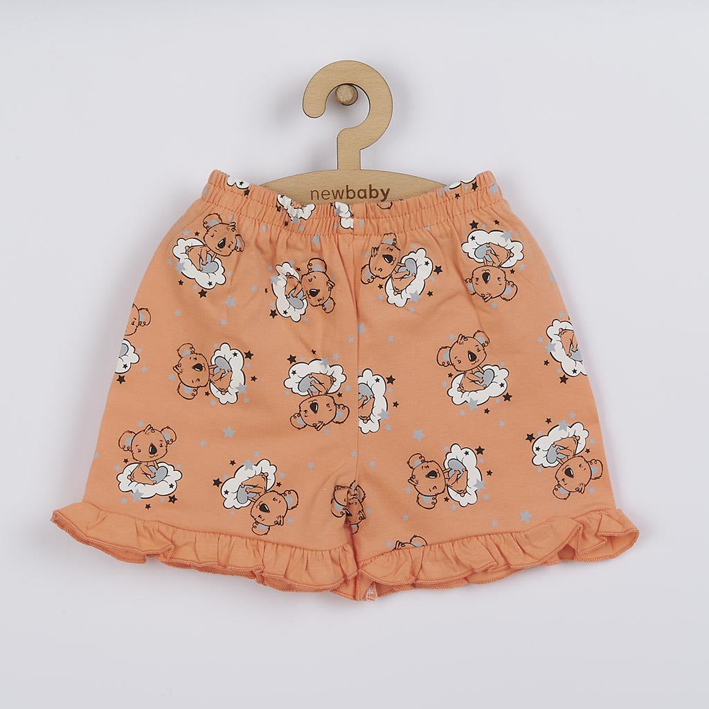 Dětské letní pyžamko New Baby Dream lososové - 2