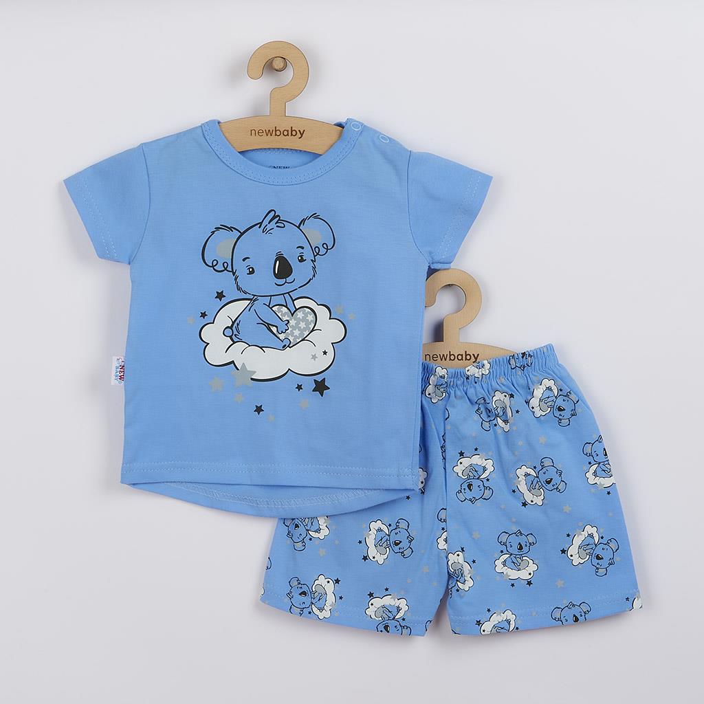 Dětské letní pyžamko New Baby Dream modré vel. 62 (3-6m)