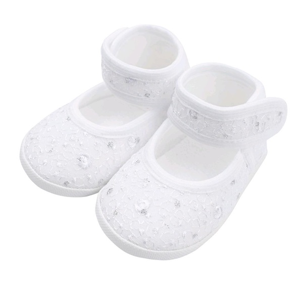 Kojenecké capáčky New Baby stříbrno-bílé 6-12 m