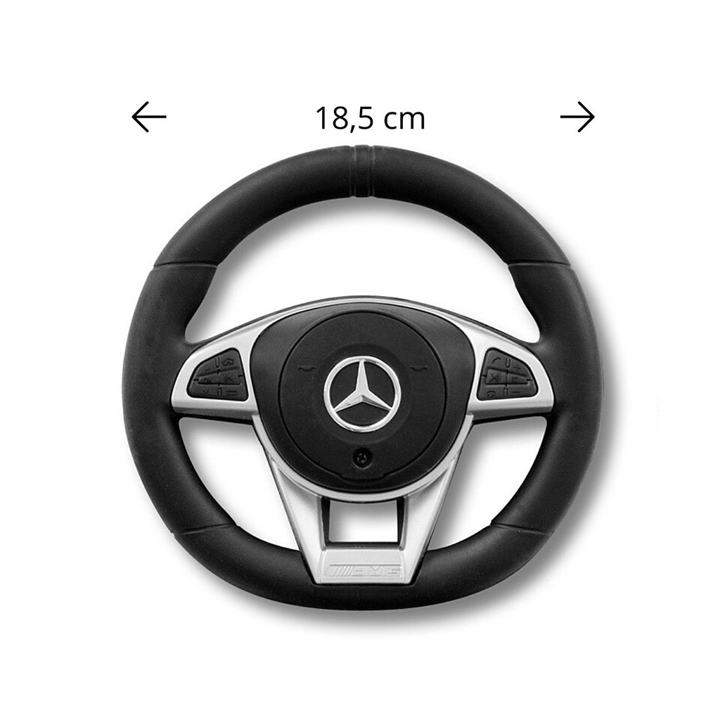 Odrážedlo s vodící tyčí Mercedes Benz AMG C63 Coupe Milly Mally red