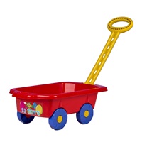 Dětský vozík Vlečka BAYO 45 cm červený