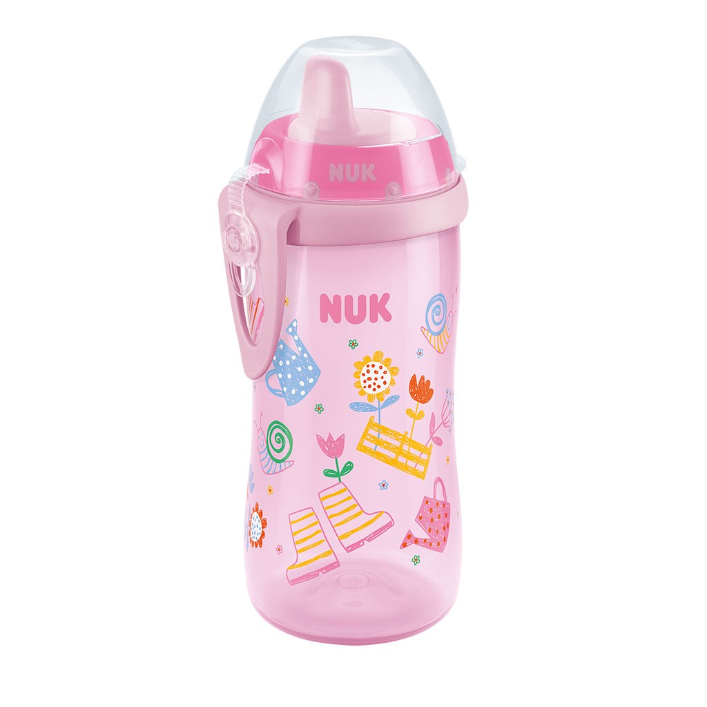 Dětská láhev NUK Kiddy Cup 300 ml holka