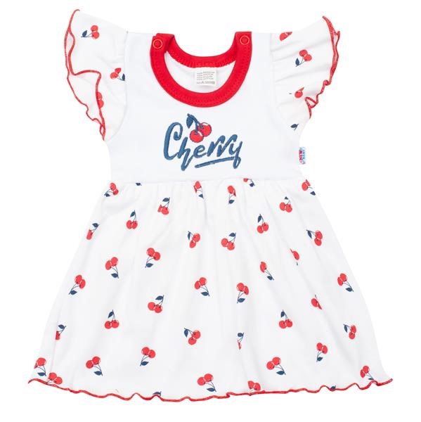 Kojenecké bavlněné šatičky New Baby Cherry
