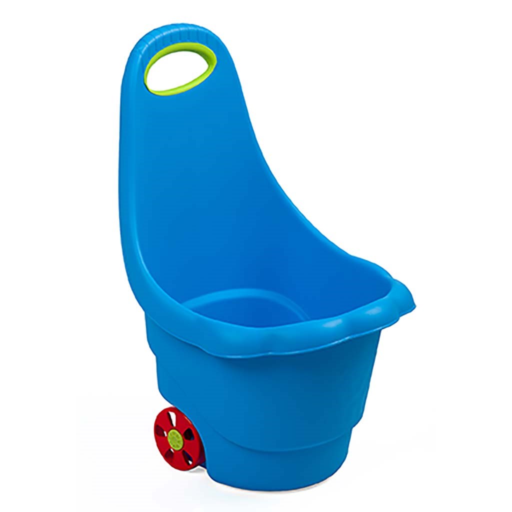 BAYO Dětský multifunkční vozík BAYO Sedmikráska 60 cm modrý