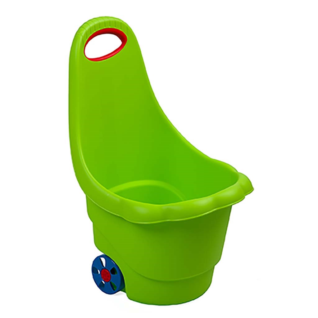 Dětský multifunkční vozík Sedmikráska 60 cm zelený