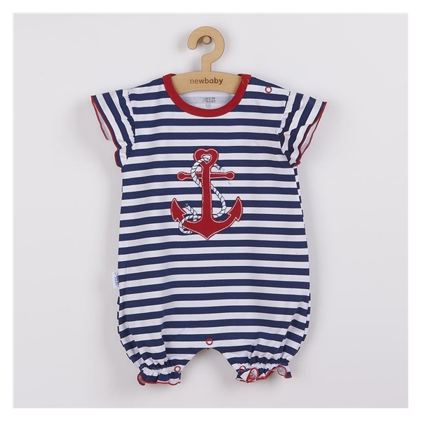 Holčičí body s krátkým rukávem New Baby Marine