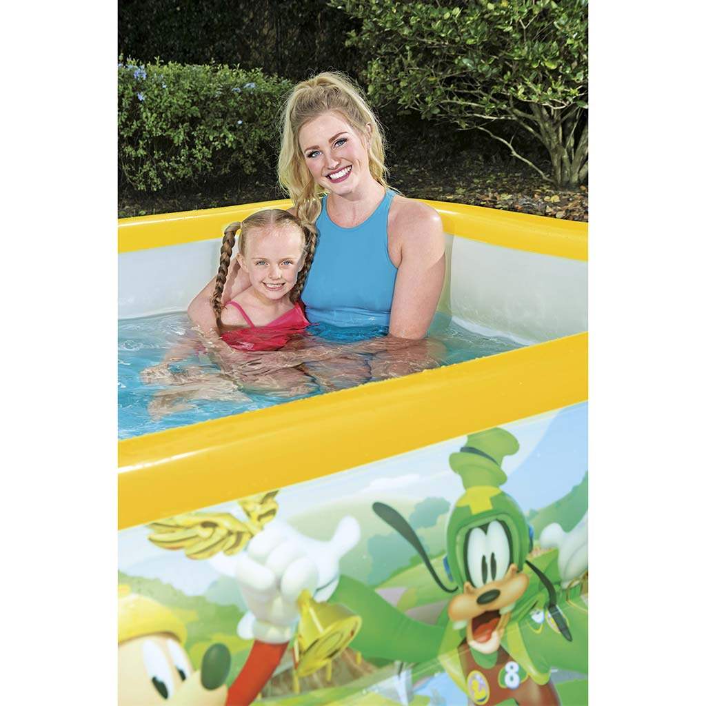 Dětský nafukovací bazén Bestway Mickey Mouse Roadster rodinný - 4