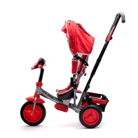 Dětská tříkolka s LED světly Baby Mix Lux Trike modrá