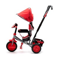 Dětská tříkolka s LED světly Baby Mix Lux Trike modrá