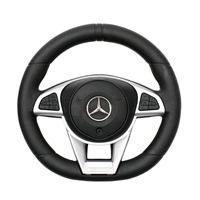 Odrážedlo s vodící tyčí Mercedes Benz AMG C63 Coupe Baby Mix červené