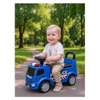 Dětské odrážedlo se zvukem Mercedes Baby Mix POLICE modré