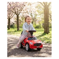 Dětské odrážedlo se zvukem Baby Mix RACER červené