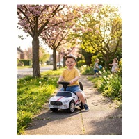 Dětské odrážedlo se zvukem Baby Mix RACER bílé