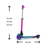 Dětská koloběžka Milly Mally Scooter Micmax Blue