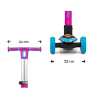 Dětská koloběžka Milly Mally Scooter Micmax Pink