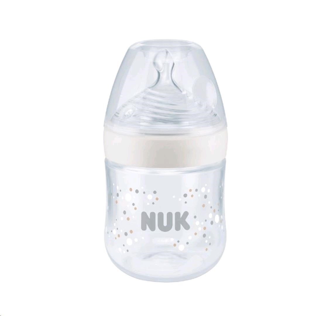 Kojenecká láhev NUK Nature Sense s kontrolou teploty 150 ml bílá