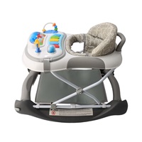 Dětské chodítko s houpačkou a silikonovými kolečky 3v1 New Baby Magic Sea World II