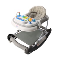 Dětské chodítko s houpačkou a silikonovými kolečky 3v1 New Baby Magic Sea World II