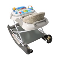 Dětské chodítko s houpačkou a silikonovými kolečky 3v1 New Baby Magic Sea World II