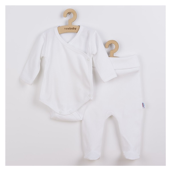 2-dílná kojenecká souprava New Baby Practical bílá kluk