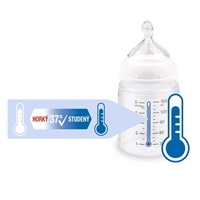 Kojenecká láhev NUK First Choice Temperature Control 150 ml blue