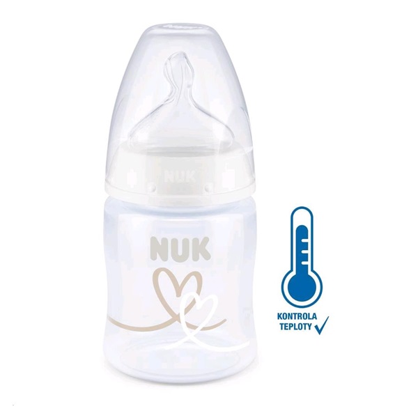 Kojenecká láhev NUK First Choice Temperature Control 150 ml white