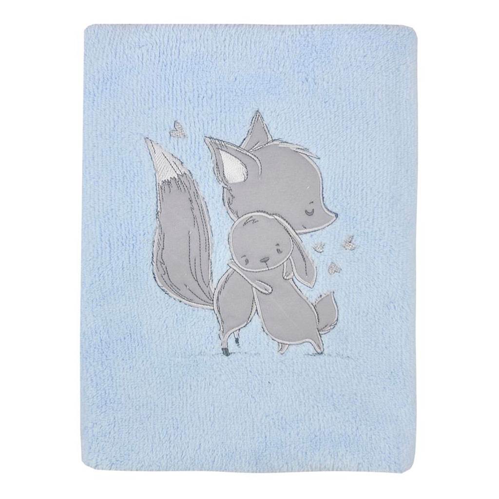  Plyšová deka do kočárku Koala Foxy blue