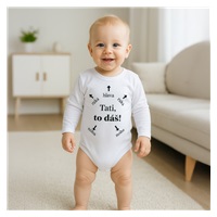 Body s potiskem New Baby Tati, to dáš! - dárkové balení