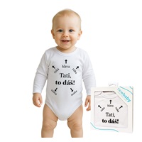 Body s potiskem New Baby Tati, to dáš! - dárkové balení