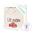 Body s potiskem New Baby Už mám 1 rok růžové - dárkové balení