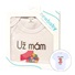 Body s potiskem New Baby Už mám 1 rok růžové - dárkové balení