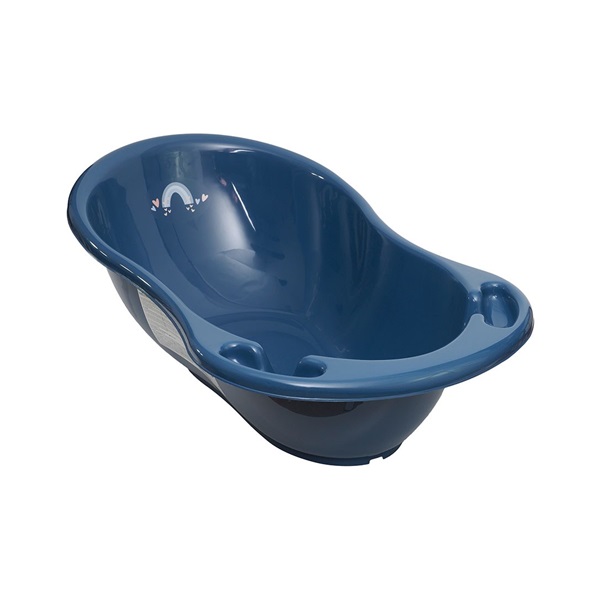 Anatomická vanička s výpustí 86 cm METEO modrá