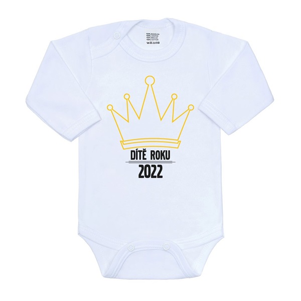 Body s potiskem New Baby Dítě roku 2022