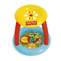 Dětské nafukovací hrací centrum s otvory pro míčky Fisher Price