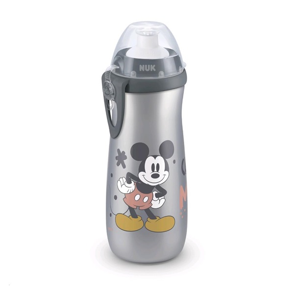 Dětská láhev NUK Sports Cup Disney Cool Mickey 450 ml grey