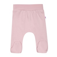 Kojenecké bavlněné polodupačky New Baby BrumBrum old pink
