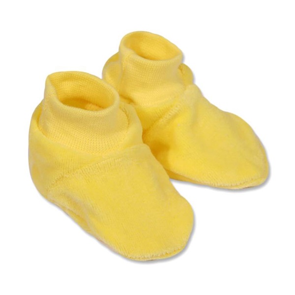 Dětské bačkůrky New Baby žluté