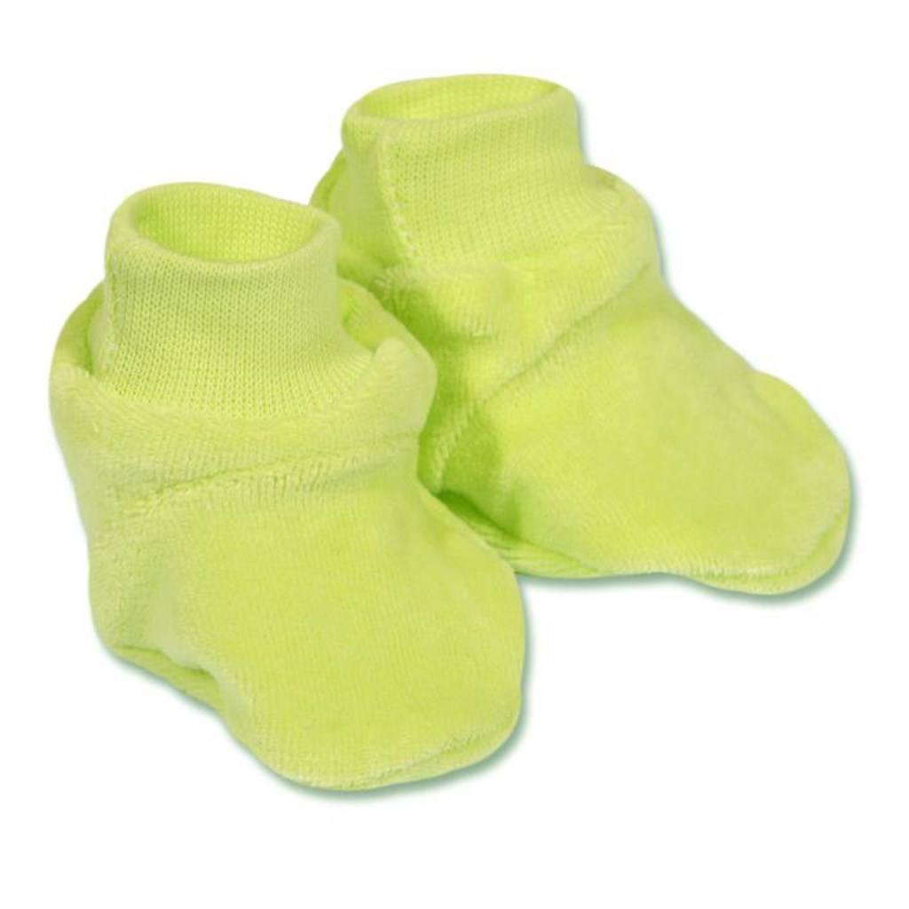 Dojčenské papučky zelené 3-6 m