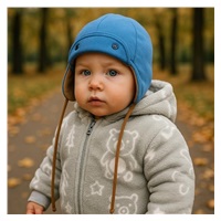Jarní kojenecká čepička New Baby Special One modrá
