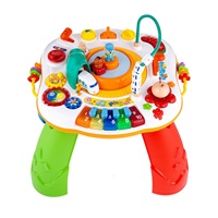 Mluvící a hrající interaktivní stoleček New Baby s jezdícím vláčkem CZ/SK (poškozený obal)