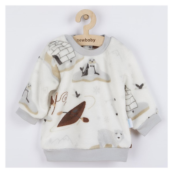Kojenecká Wellsoft mikinka New Baby Eskimo